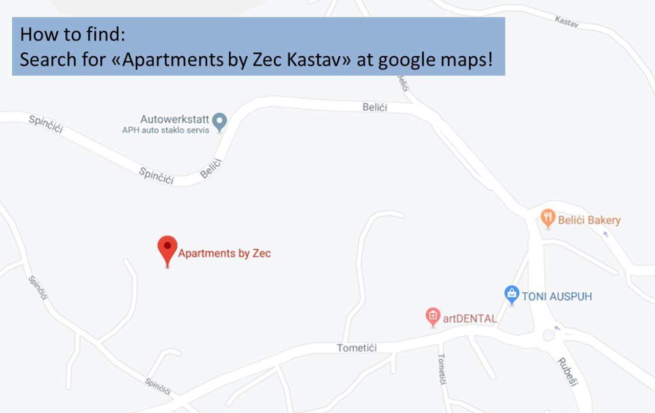 Apartments By Zec كاستاف المظهر الخارجي الصورة